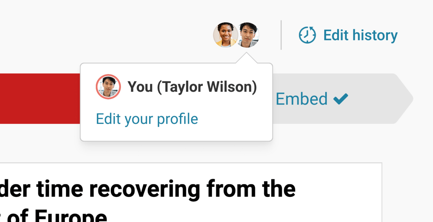 Illustration for Know who you’re working with