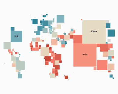 Cartograms & Hexagonal Maps