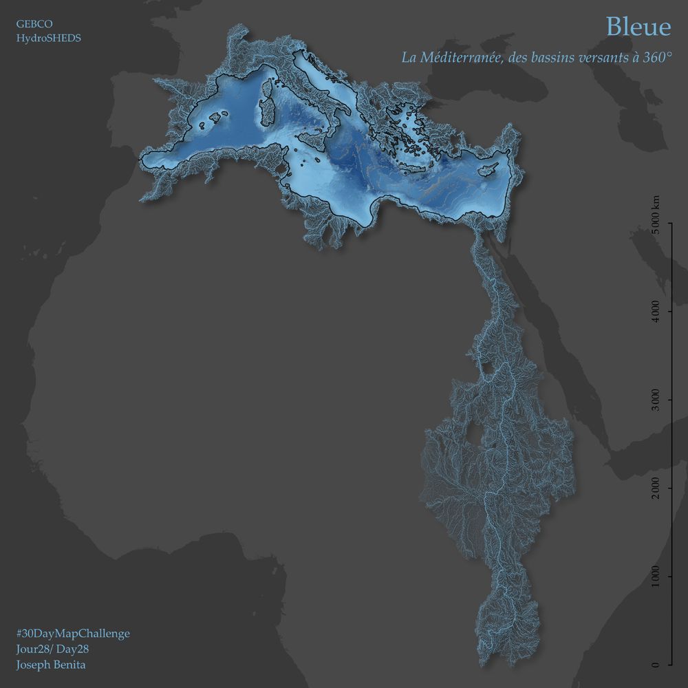 Joseph Benita: "Jour28/ Day28 - Planète bleue / Bonne journée de la Méditerranée," November 28 (<strong><a href="https://bsky.app/profile/josephbenita.bsky.social/post/3lbzk2m4lw22x">Bluesky</a></strong>)