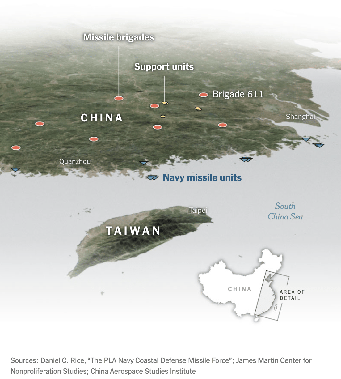 The New York Times: <a href="https://www.nytimes.com/interactive/2025/09/29/world/asia/china-missiles.html"><strong>The Missiles Threatening Taiwan</strong></a>, September 29