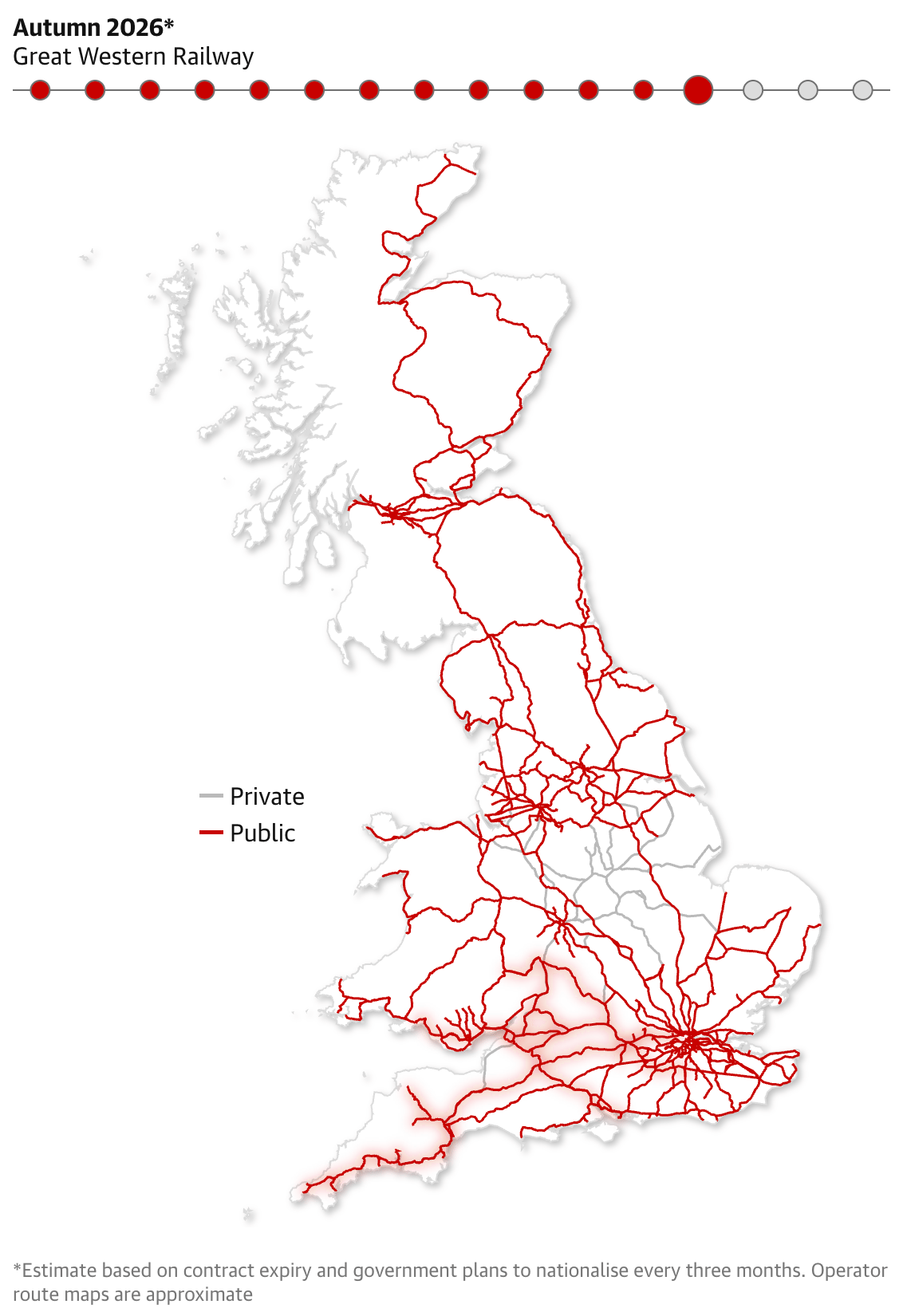 The Guardian: <a href="https://www.theguardian.com/business/ng-interactive/2025/oct/13/most-of-great-britains-major-rail-operators-are-back-in-public-hands-is-it-working"><strong>Most of Great Britain’s major rail operators are back in public hands – is it working?</strong></a>, October 13