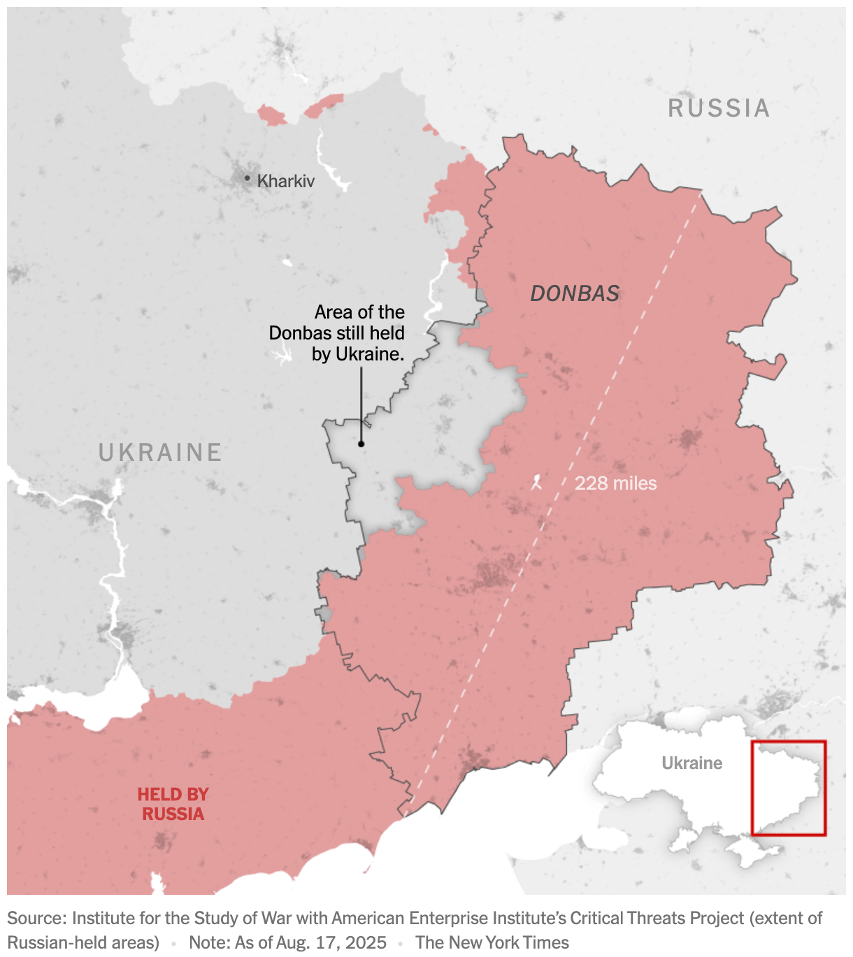 The New York Times: <a href="https://www.nytimes.com/interactive/2025/08/19/world/europe/ukraine-russia-frontline-maps.html"><strong>How Ukraine’s Frontline Has Moved</strong></a>, August 19