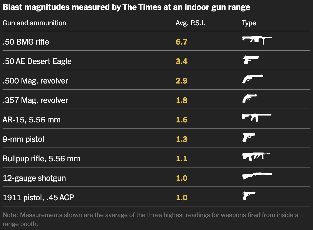 The New York Times: <a href="https://www.nytimes.com/interactive/2025/10/15/nyregion/new-york-climate-flooding-solutions.html"><strong>Target Shooting Could Be Causing Brain Injuries. We Measured the Danger</strong></a>, November 3