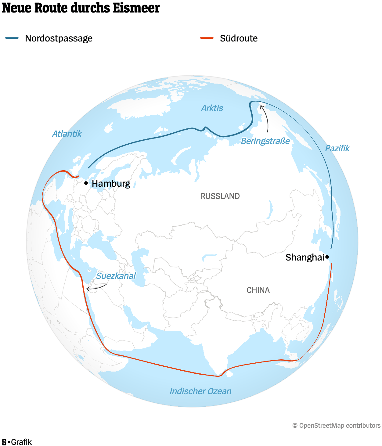 SPIEGEL: <a href="https://www.spiegel.de/wissenschaft/technik/nordostpassage-china-laesst-frachtschiffe-in-nur-18-tagen-nach-europa-fahren-a-5e6aa224-7a76-4747-bf21-9374ee72d1b3"><strong>In nur 18 statt 50 Tagen mit dem Frachter von China nach Europa</strong></a><strong> </strong>[<em>From China to Europe by freighter in just 18 days instead of 50</em>]