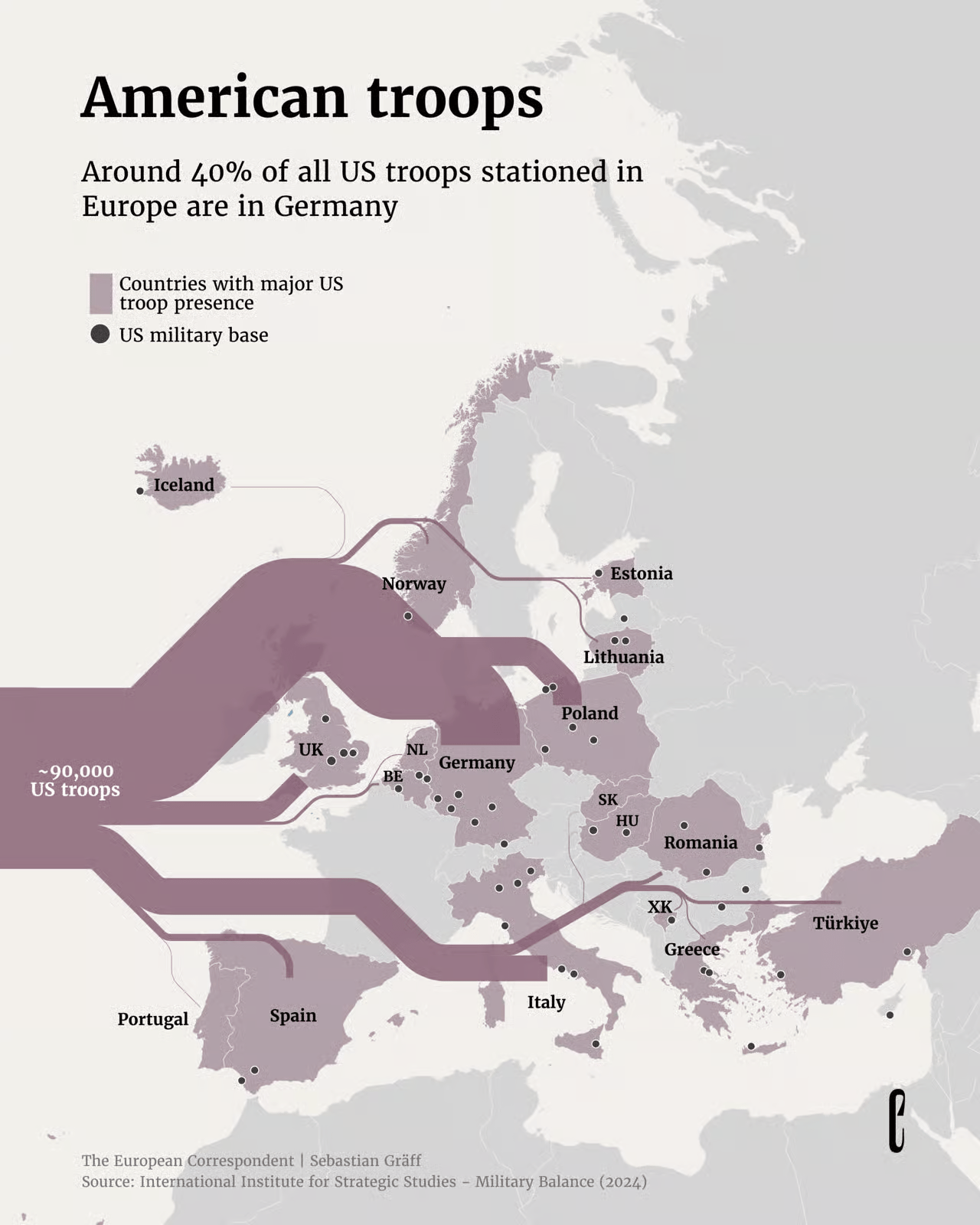The European Correspondent: <a href="https://europeancorrespondent.com/en/r/where-are-the-american-soldiers"><strong>How close are you to an American military outpost?</strong></a>, May 5