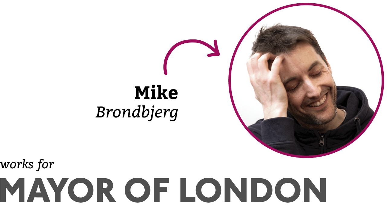 Mike is the Data Visualization Designer for London’s City Intelligence Unit