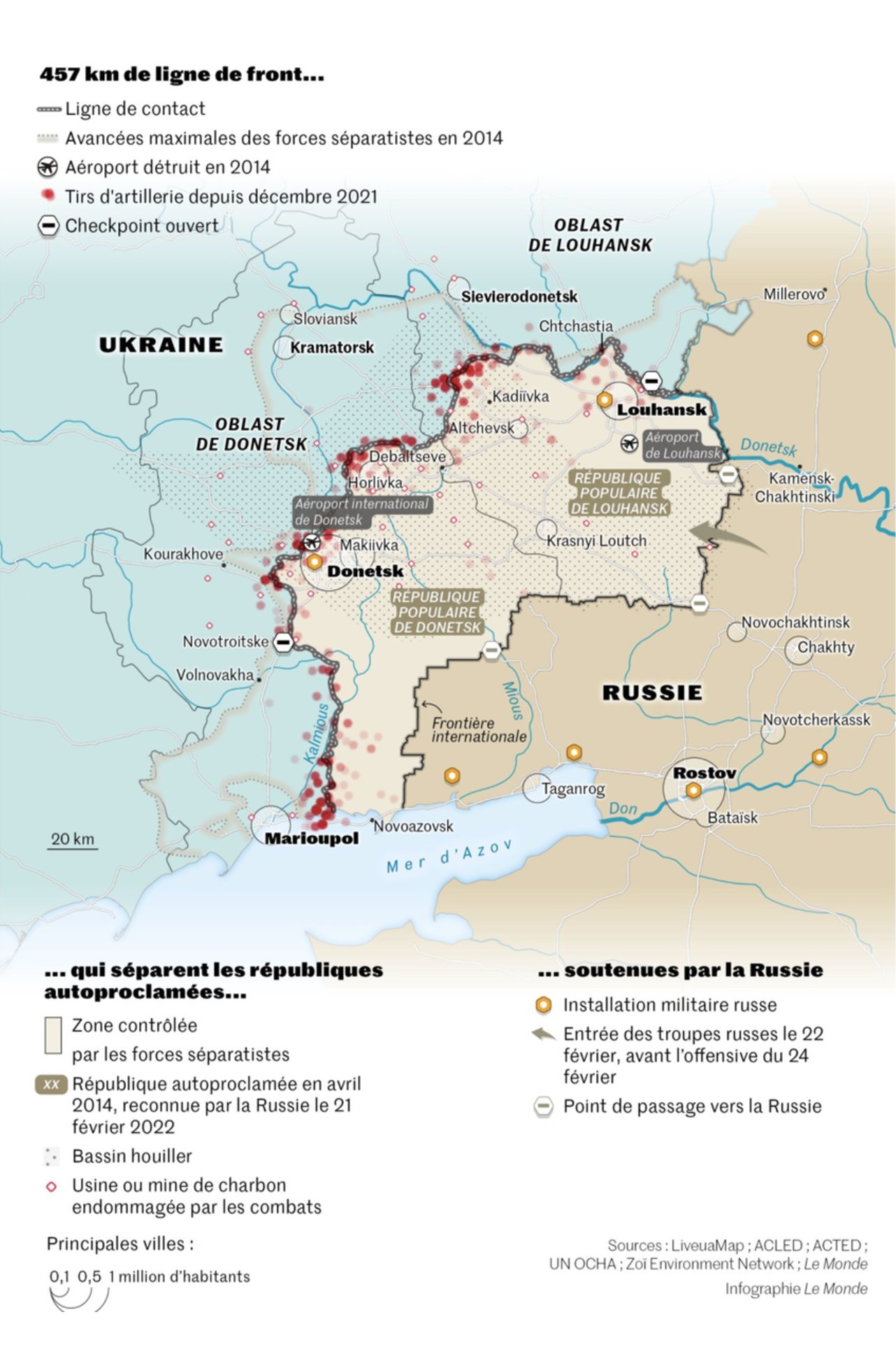Le Monde: <strong><a href="https://www.lemonde.fr/international/article/2022/02/24/guerre-en-ukraine-le-donbass-levier-strategique-de-vladimir-poutine_6115075_3210.html">Guerre en Ukraine&nbsp;:&nbsp;le Donbass, levier stratégique de Vladimir Poutine</a></strong>, February 24 (<a href="https://twitter.com/LM_enCartes/status/1496812730136899585">Tweet</a>)