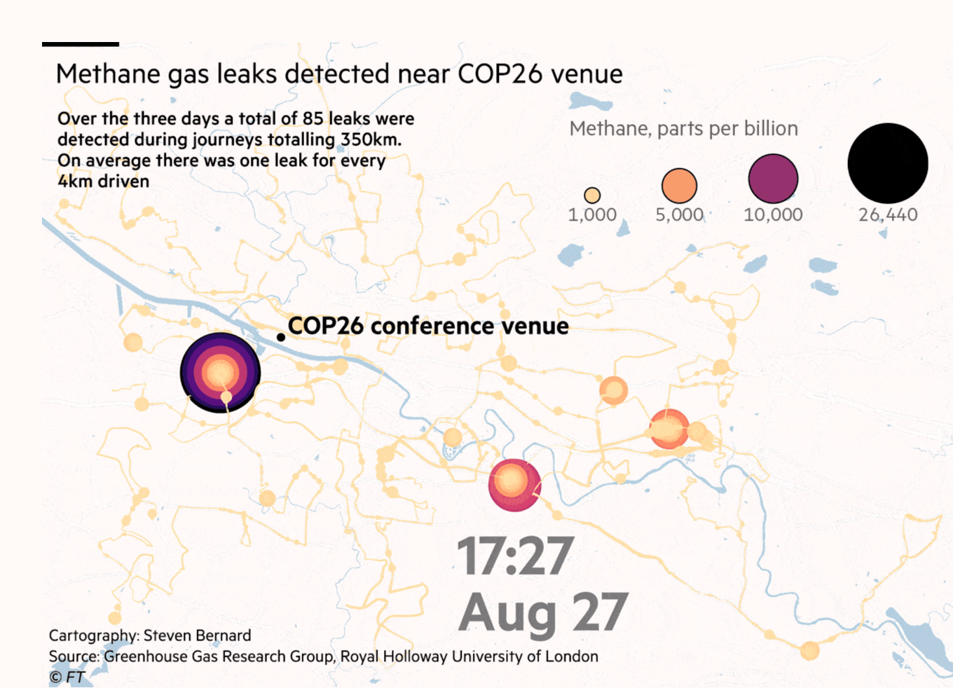 Financial Times: <strong><a href="https://www.ft.com/content/c9c43e4f-c83e-42e4-a815-9266b970af7a">Methane leak near COP26 venue underscores emissions challenge</a></strong>, October 23