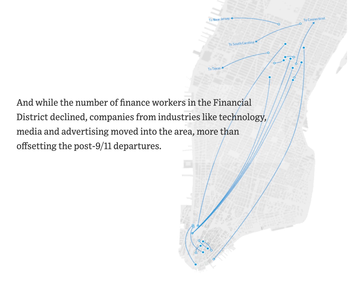 The Wall Street Journal: <strong><a href="https://www.wsj.com/articles/how-the-9-11-attacks-remade-new-york-citys-financial-district-11630501200?st=irmrmbucpzotj0d&amp;reflink=share_mobilewebshare">How the 9/11 Attacks Remade New York City’s Financial District</a></strong>, September 1