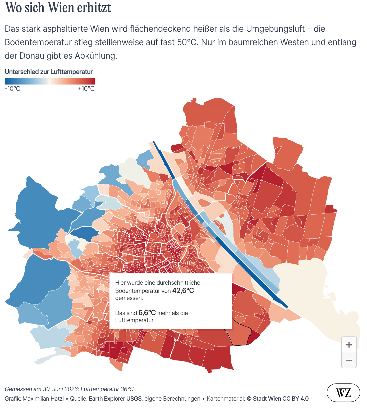 Wiener Zeitung: <a href="https://www.wienerzeitung.at/a/satellitenbilder-zeigen-so-sehr-erhitzt-sich-deine-hauptstadt"><strong>Satelliten zeigen: So sehr erhitzt sich deine Hauptstadt</strong></a> [<em>Where Vienna Heats Up</em>], July 30