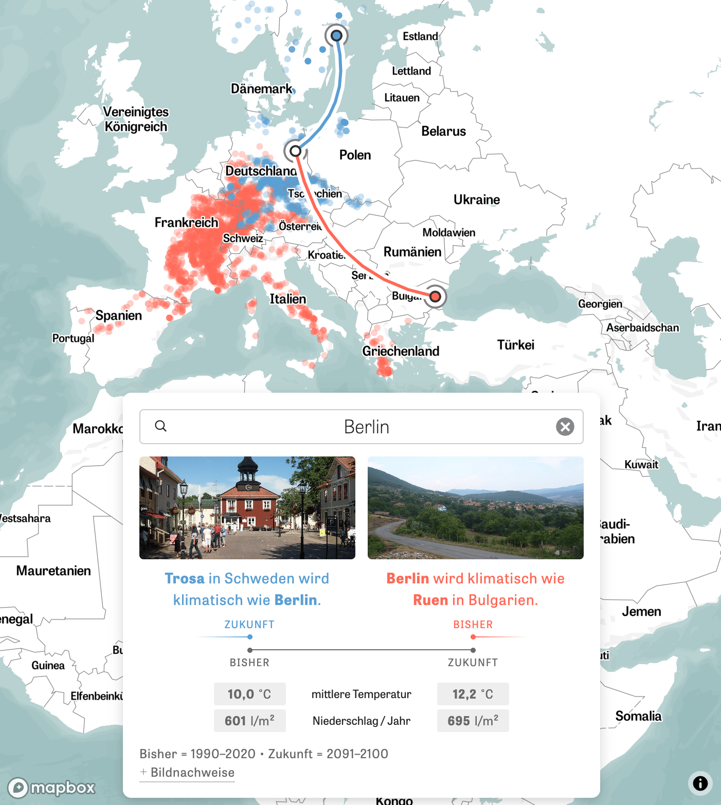 Die Zeit: <a href="https://www.zeit.de/wissen/2025-08/klimawandel-staedte-klimazwillinge-zukunft-erderwaermung"><strong>So könnte das Wetter im Jahr 2100 bei Ihnen aussehen</strong></a> [<em>What the weather near you could be like in 2100</em>], August 6