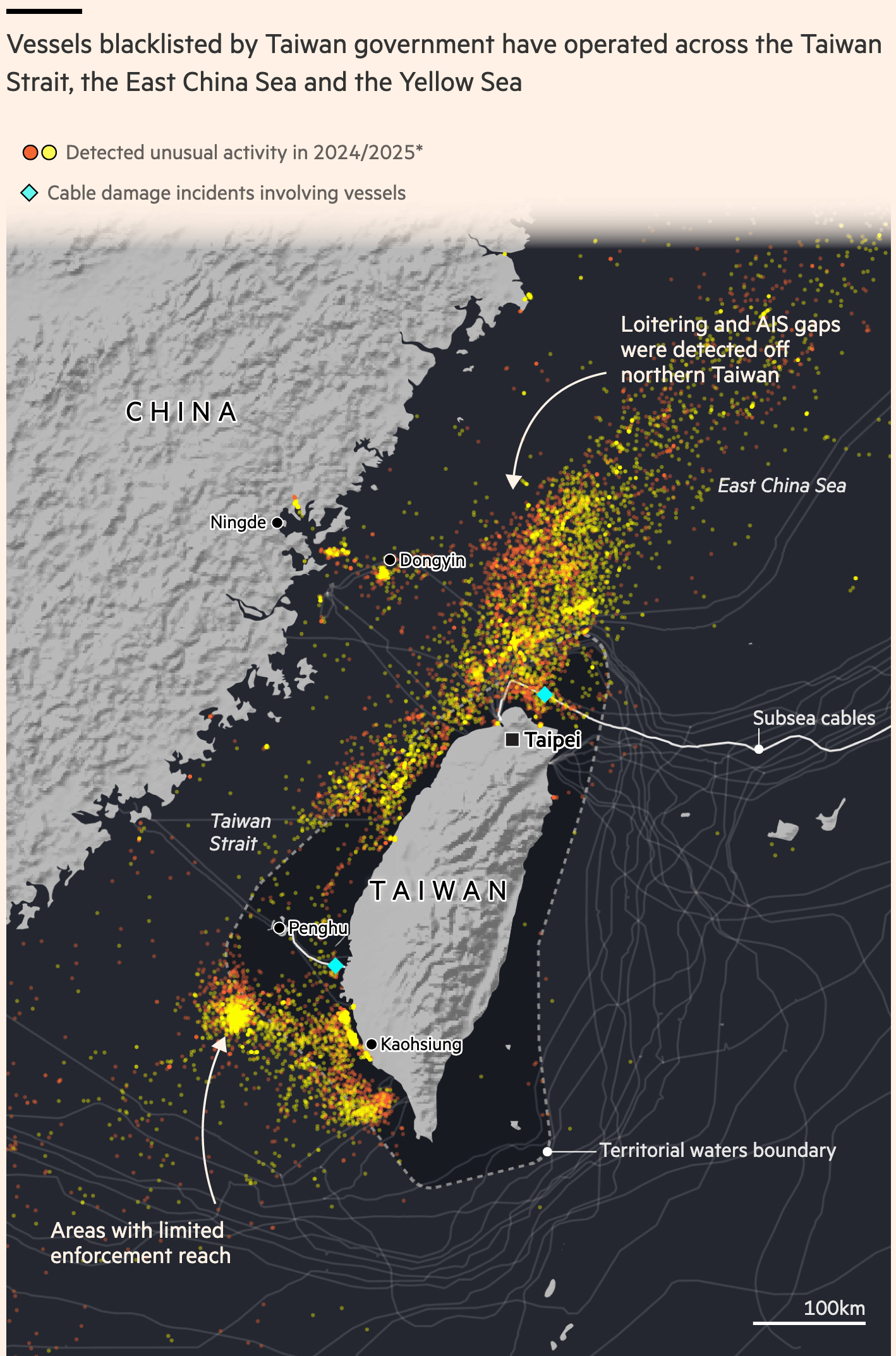 Financial Times: <a href="https://www.ft.com/content/7b570ffb-55b1-4532-8127-05f25269f566?syn-25a6b1a6=1"><strong>Ships on Taiwan maritime blacklist also have North Korea smuggling ties</strong></a>, July 10