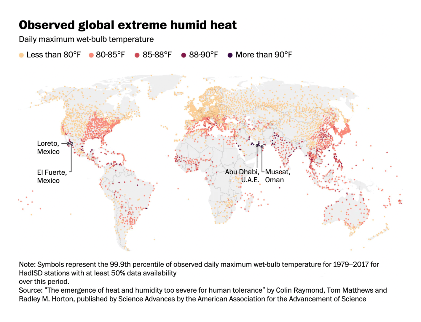 The Washington Post: <a href="https://www.washingtonpost.com/world/interactive/2021/climate-change-humidity/?utm_campaign=Fair%20Warning&amp;utm_medium=email&amp;utm_source=Revue%20newsletter"><strong>Beyond human endurance</strong></a>, July 28