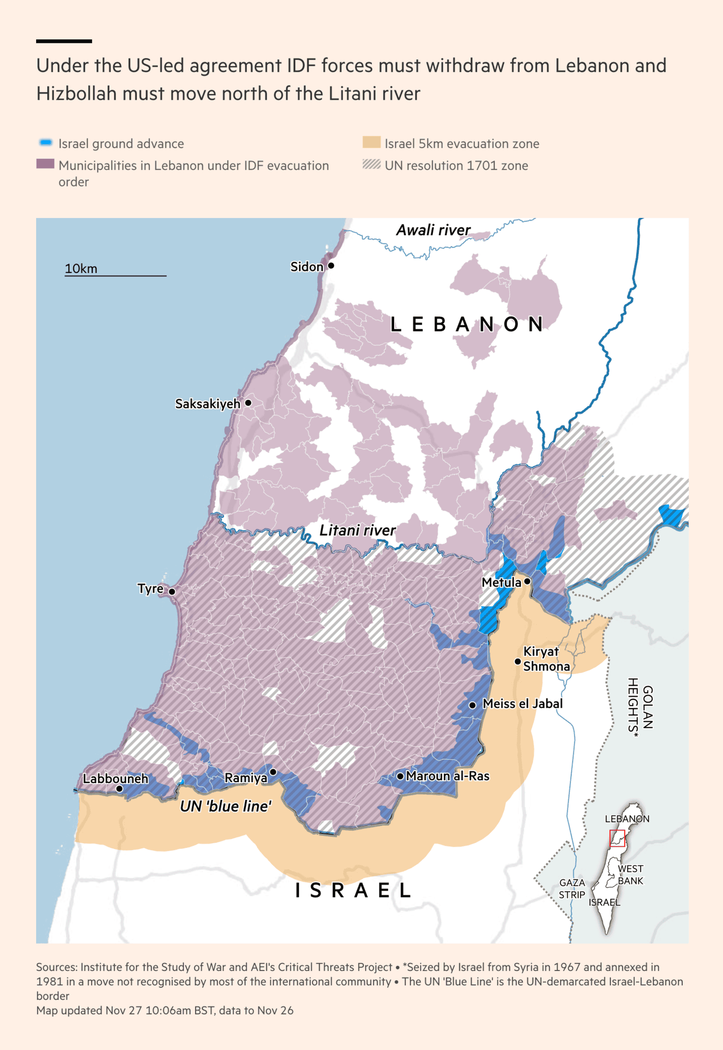 Financial Times: <strong><a href="https://www.ft.com/content/1f9e8838-f5e4-4879-b055-40b38dd16156">Lebanon braces for power struggle after ceasefire</a></strong>, November 27