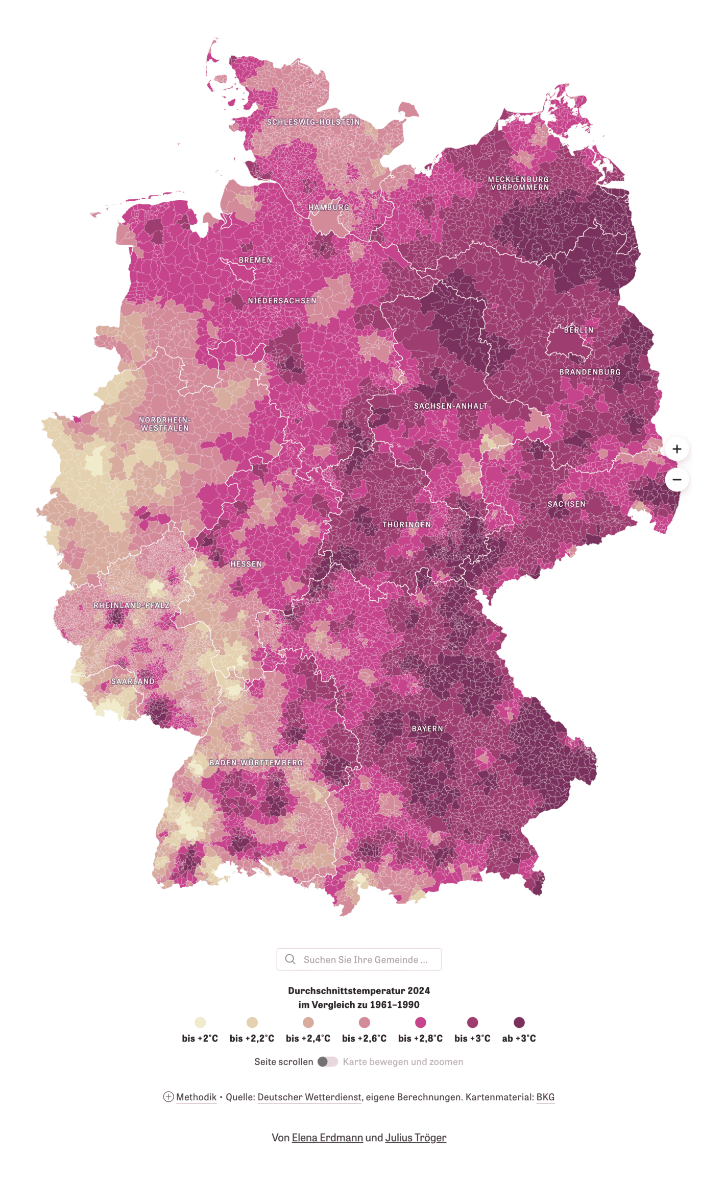 Zeit Online: <strong><a href="https://www.zeit.de/wissen/2025-01/deutscher-wetterdienst-temperatur-niederschlag-2024">Haben Sie es in Ihrem Ort gemerkt? 2024 war es so warm wie nie</a></strong> [<em>Have you noticed it in your area? 2024 was warmer than ever</em>], January 3