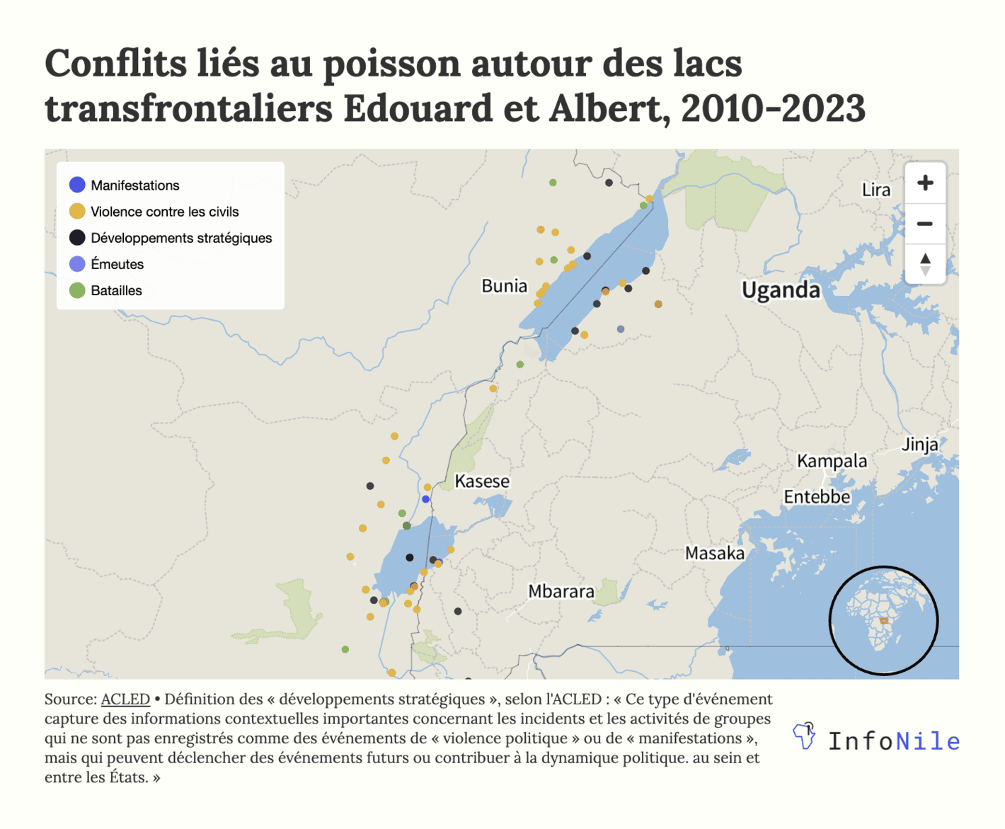 GreenAfia: <strong><a href="https://greenafia.com/des-pecheurs-ne-peuvent-plus-vivre-de-la-peche-sur-le-lac-edouard-en-rdc/">Des pêcheurs ne peuvent plus vivre de la pêche sur le lac Edouard en RDC</a></strong>, June 11