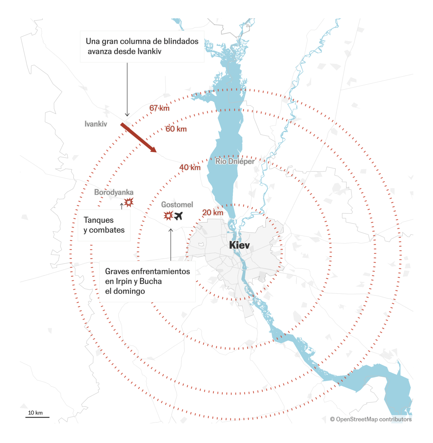 El País: <strong><a href="https://elpais.com/internacional/2022-02-28/mapa-del-avance-de-rusia-en-ucrania.html">Mapa del avance ruso hoy en Ucrania: las tropas se concentran cerca de Kiev</a></strong>, updated March 1