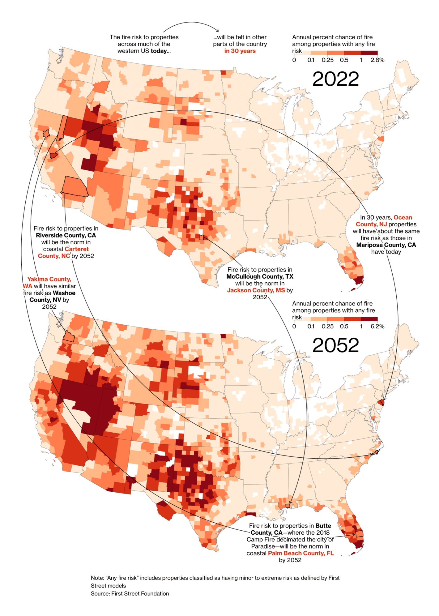 Bloomberg: <a href="https://www.bloomberg.com/graphics/2022-wildfire-risk-maps-home-search-data/"><strong>Is My Home at Risk From Wildfire? This Is How to Find Out</strong></a>, May 16