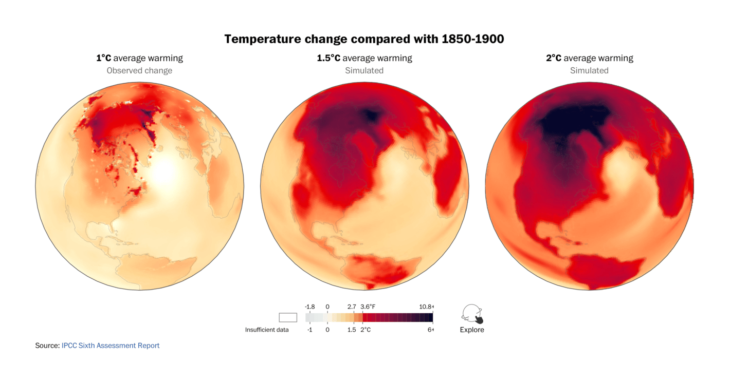 The Washington Post: <a href="https://www.washingtonpost.com/world/2021/11/10/15c-2c-climate-temperature-targets-cop26/"><strong>2C or 1.5C? How global climate targets are set and what they mean</strong></a>, November 10