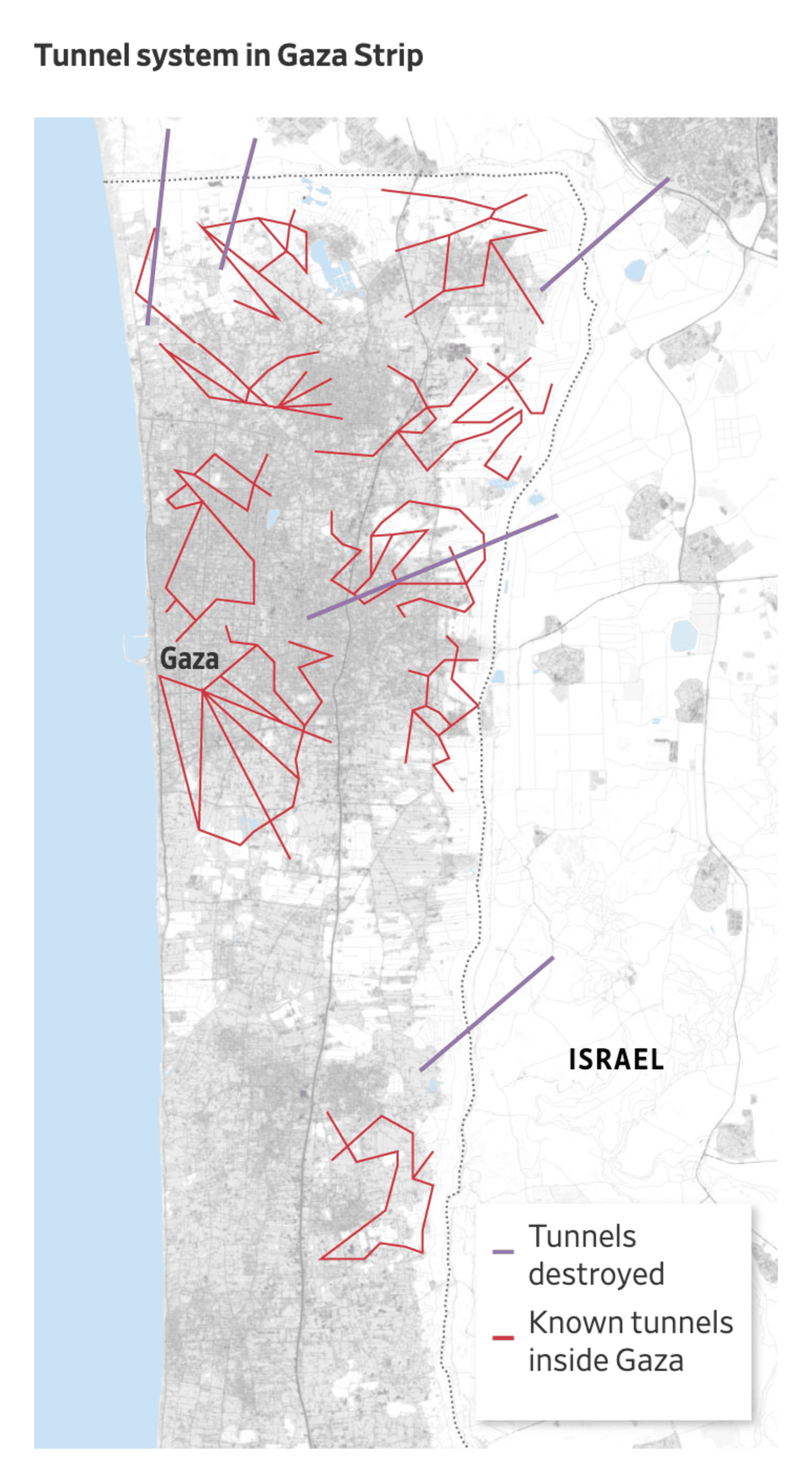 The Wall Street Journal: <strong><a href="https://www.wsj.com/world/middle-east/israel-takes-fight-underground-to-hamass-vast-gaza-tunnel-network-2572b1d5?mod=e2twg">Israel Takes Fight Underground to Hamas’s Vast Gaza Tunnel Network</a></strong>, November 17