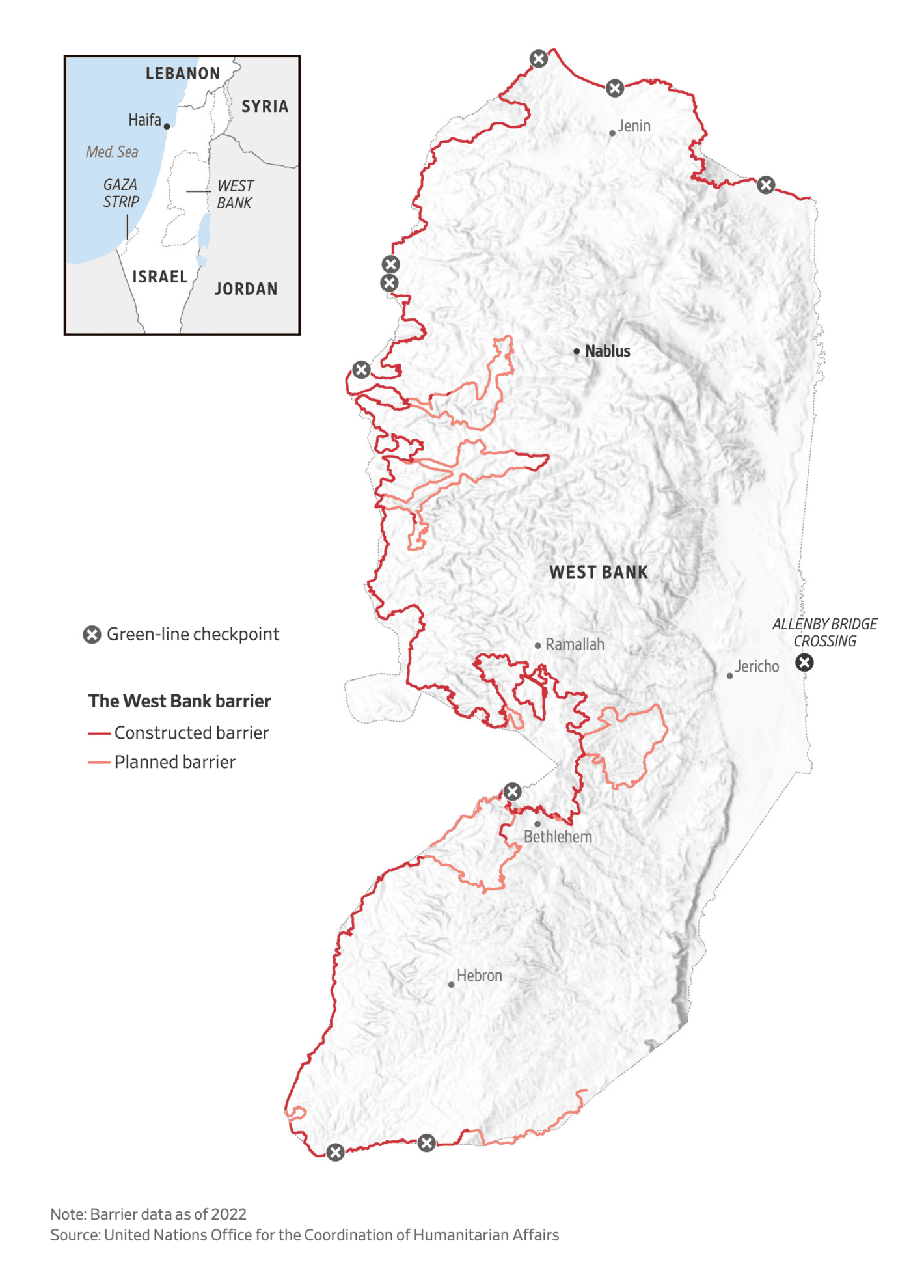 The Wall Street Journal: <a href="https://www.wsj.com/world/middle-east/the-west-bank-is-on-the-edge-of-economic-collapse-e713f523?mod=e2twg"><strong>The West Bank Is on the Edge of Economic Collapse</strong></a>, November 5