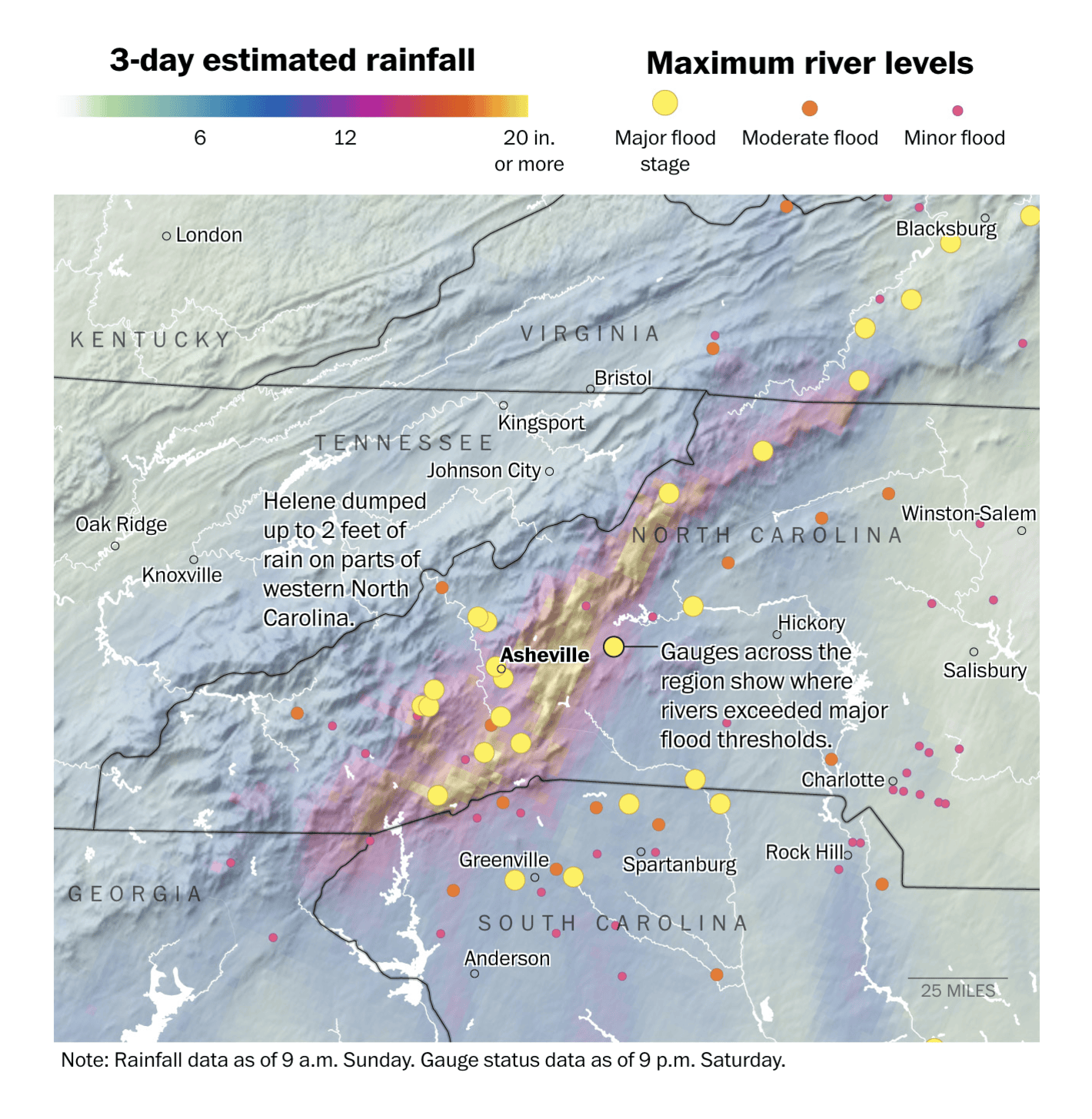 The Washington Post: <strong><a href="https://www.washingtonpost.com/weather/2024/09/29/hurricane-helene-north-carolina-floods/">Where floods from Hurricane Helene are ravaging the North Carolina mountains</a></strong>, September 29