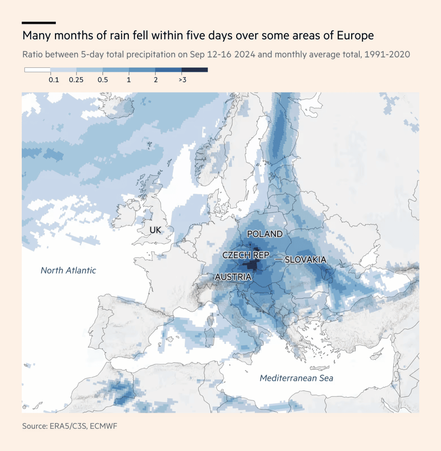 Financial Times: <a href="https://www.ft.com/content/6dab865d-d3fe-426b-9b87-461299c3975e"><strong>Rising global temperatures fuel extreme rainfall</strong></a>, October 8