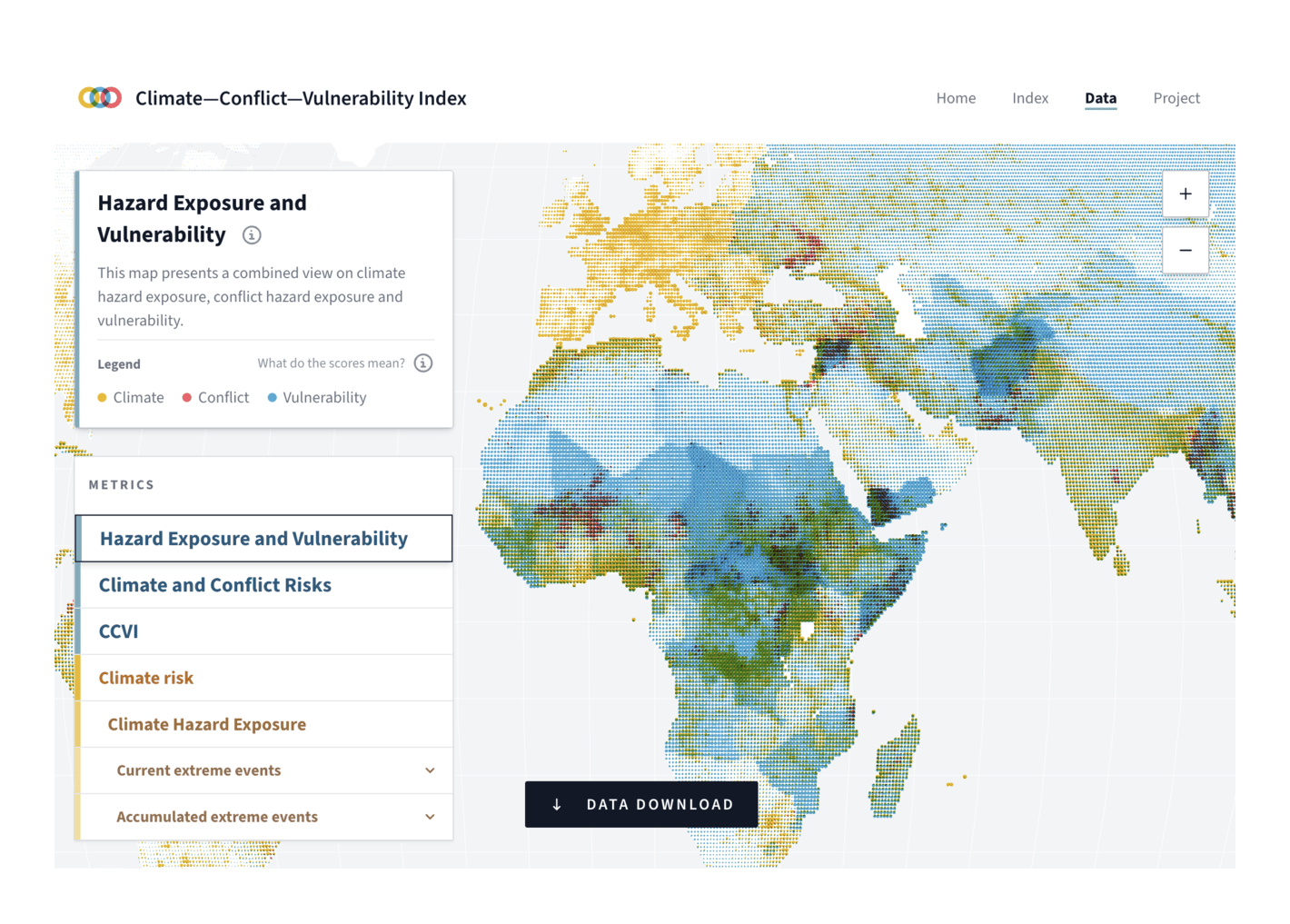 HasPop.eu: "In an effort to measure and highlight risks globally, the German Federal Foreign Office released the Climate-Conflict-Vulnerability Index," October 17 (<a href="https://x.com/HasPopEU/status/1847004384955166776"><strong>Tweet</strong></a>, <a href="https://climate-conflict.org/www"><strong>Climate—Conflict—Vulnerability Index</strong></a>)