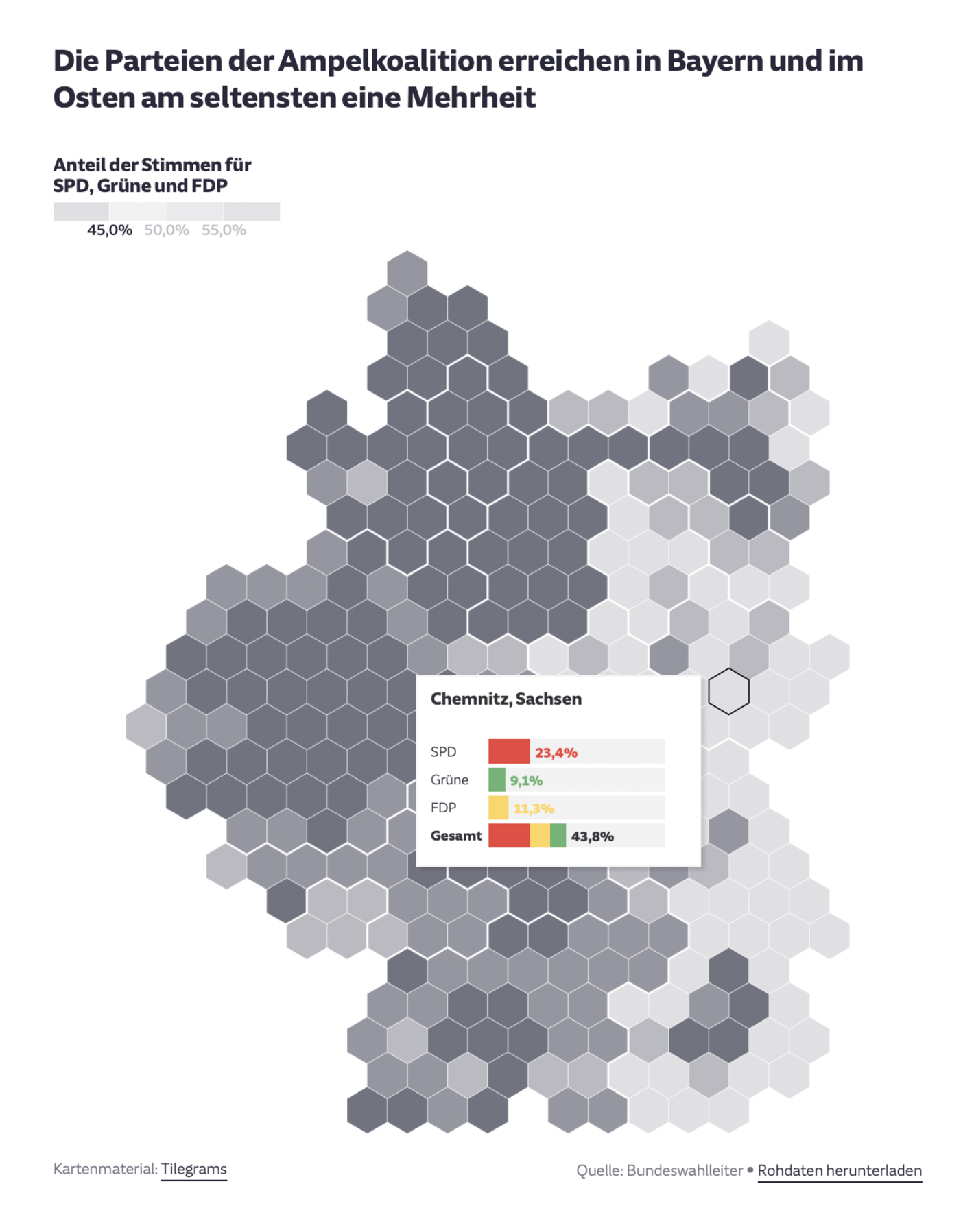Süddeutsche Zeitung: <a style="font-weight: bold;" href="https://www.sueddeutsche.de/politik/wahlergebnisse-auffaelligkeiten-ampel-1.5426115">Wo Deutschland die Ampel gewählt hat</a>, September 30