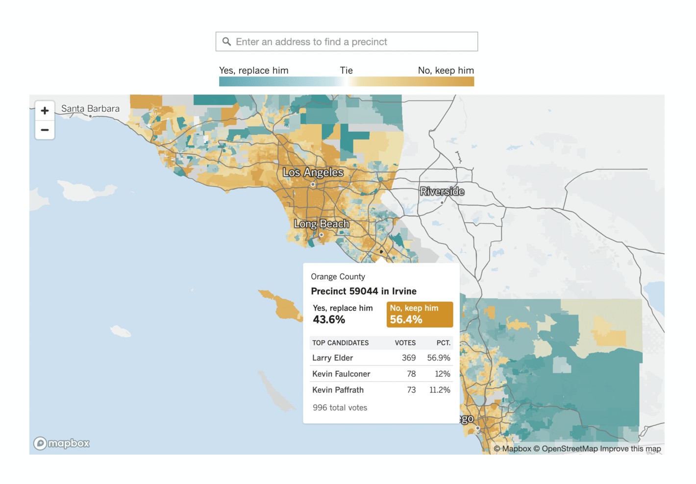 The Los Angeles Times: <strong><a href="https://www.latimes.com/projects/newsom-recall-election-results-southern-california-analysis/">How did your neighborhood vote in the California recall election?</a></strong>, September 16