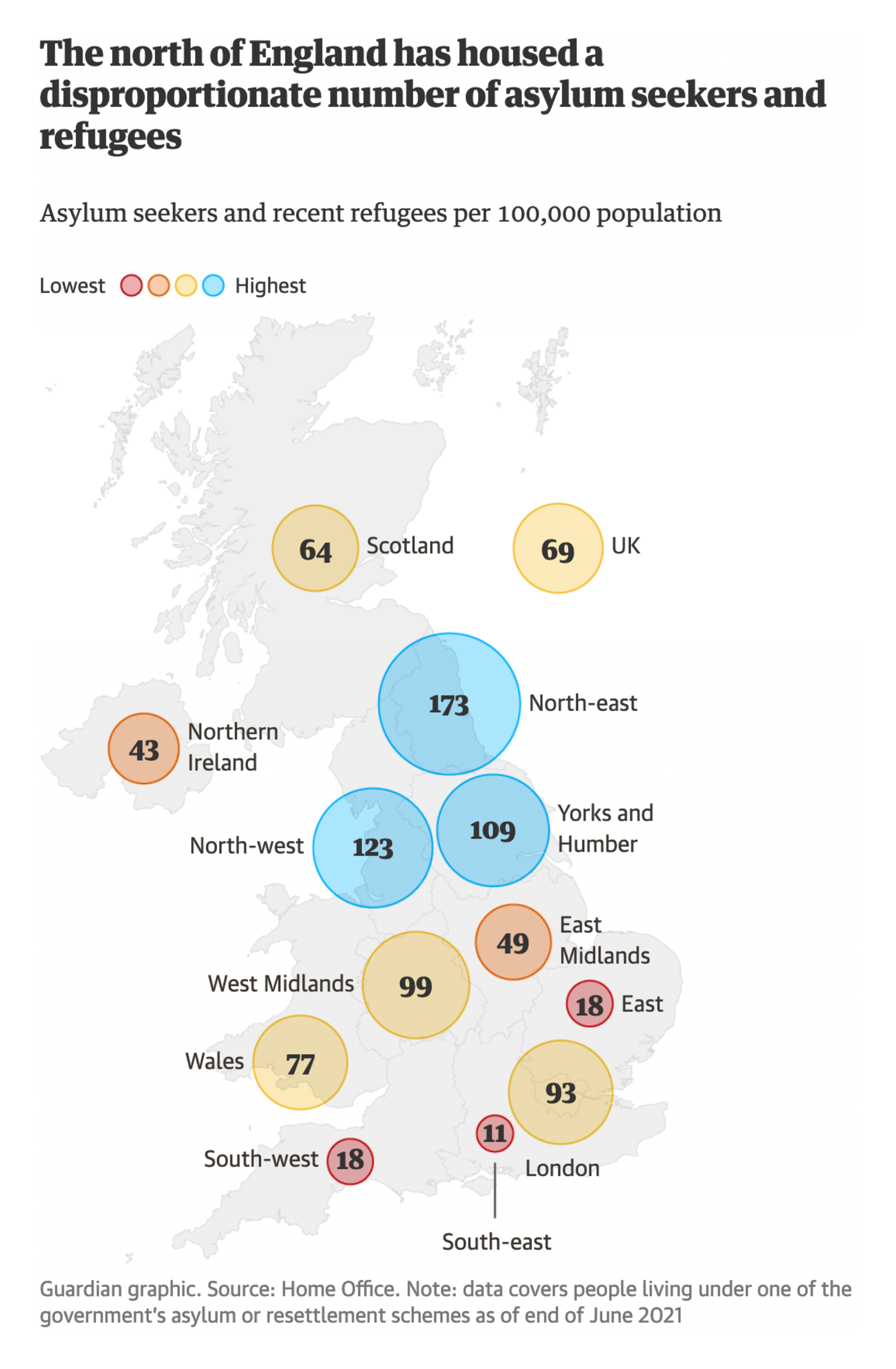 The Guardian: <strong><a href="https://www.theguardian.com/world/2021/sep/03/labour-tory-councils-asylum-seekers">Labour councils house eight times as many asylum seekers as Tory areas, analysis finds</a></strong>, September 3