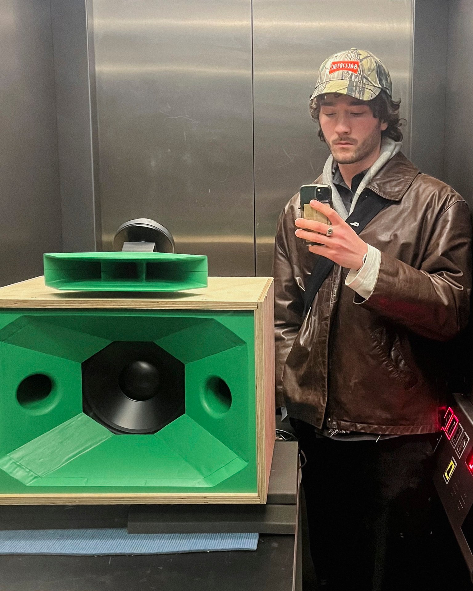 A prototype of the loudspeaker I'm developing with a friend.