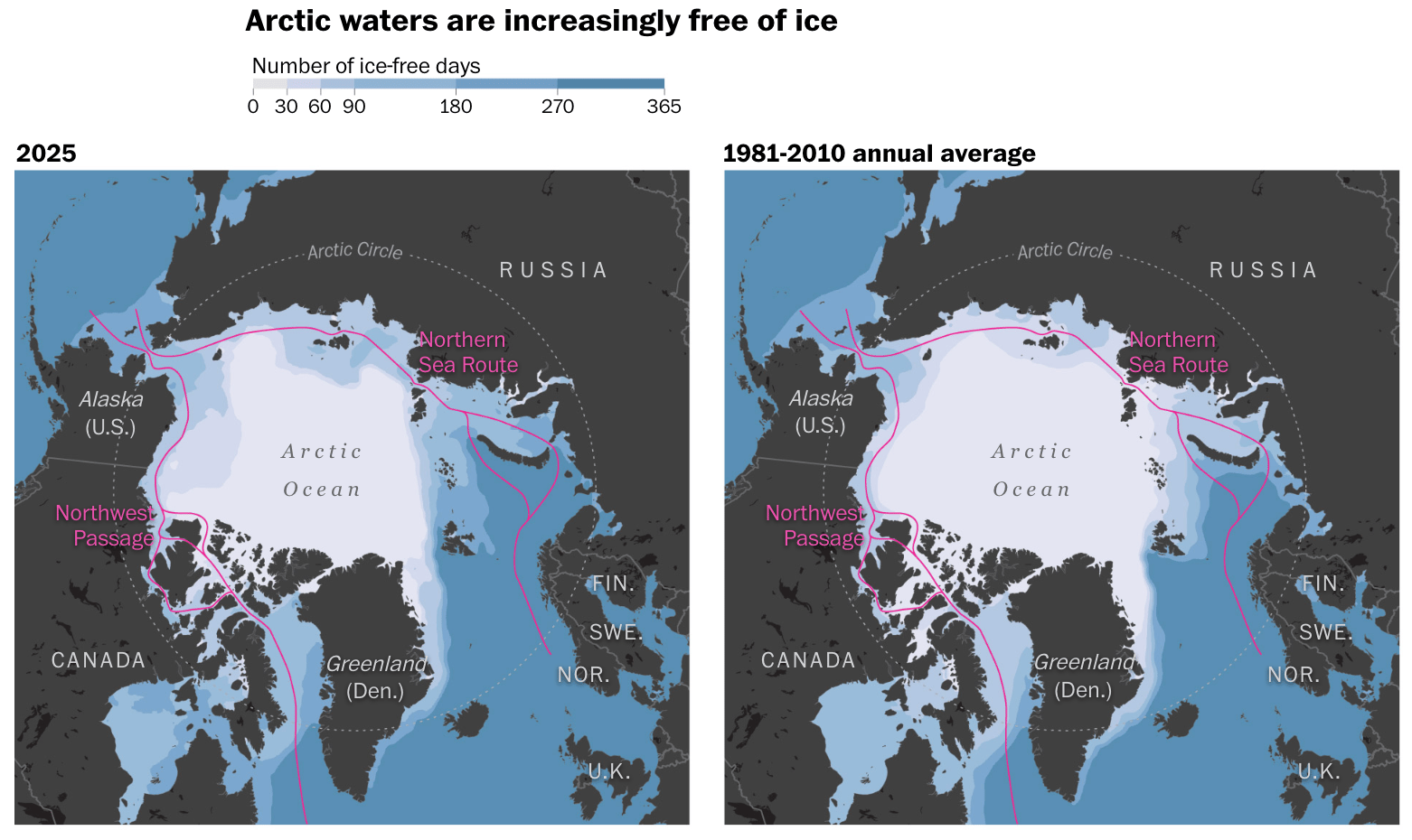The Washington Post: <a href="https://www.washingtonpost.com/climate-environment/2026/01/18/melting-arctic-greenland-trump-2/"><strong>Melting ice may raise Greenland’s value. Trump’s fight may be just the start</strong></a>, January 18