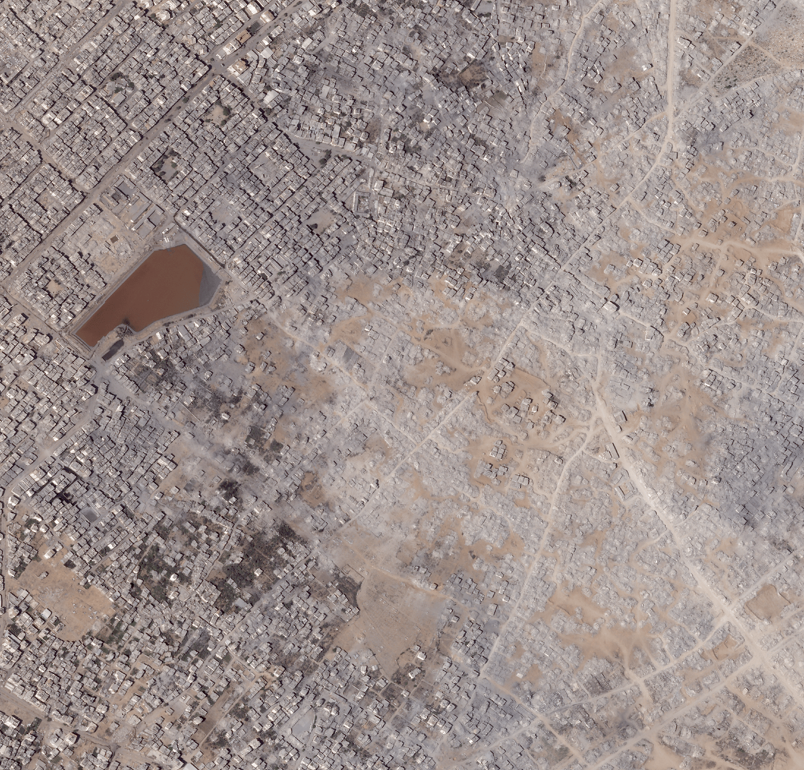 OpenStreetMap buildings overlaid with satellite image from <a href="https://www.planet.com/"><span >Planet Labs PBC</span></a>, taken on September 5, 2025.
