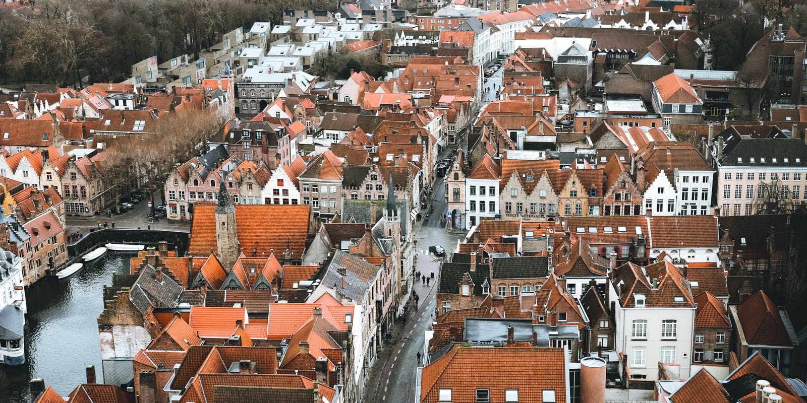 Bruges in Flanders, Belgium