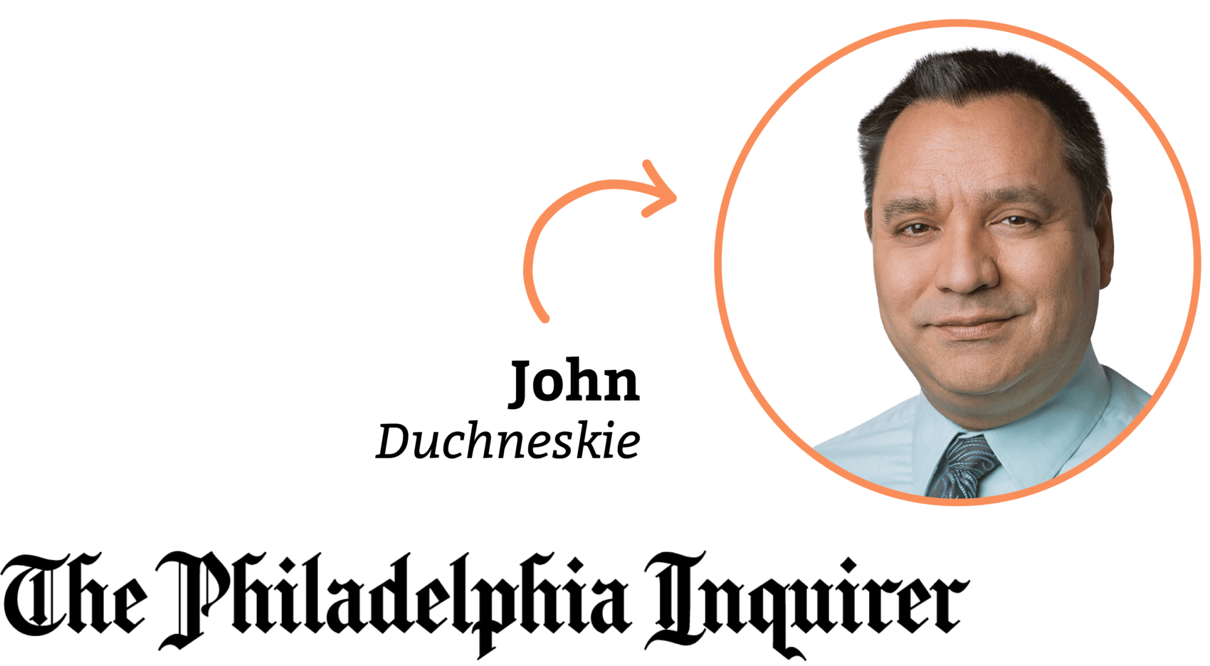 John is a graphics editor at the <em>Philadelphia Inquirer</em>, a large daily paper in the eastern United States