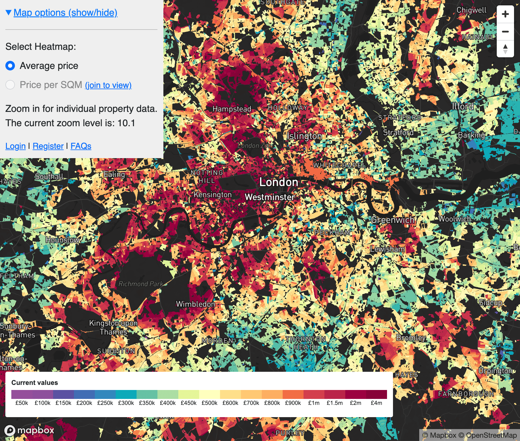 Maps Mania: <strong><a href="https://googlemapsmania.blogspot.com/2025/01/the-house-price-map.html#google_vignette">The House Price Map</a></strong>, January 8 (<strong><a href="https://housemetric.co.uk/map/">Map</a></strong>)
