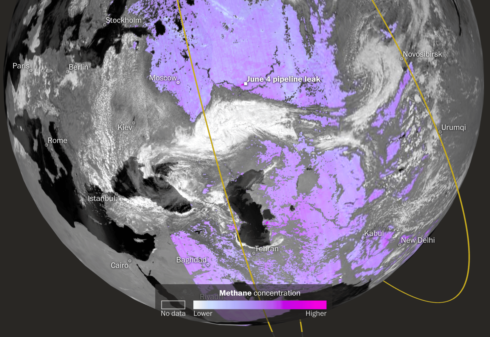 The Washington Post: <strong><a href="https://www.washingtonpost.com/climate-environment/interactive/2021/russia-greenhouse-gas-emissions/">Russia allows methane leaks at planet’s peril</a></strong>, October 19