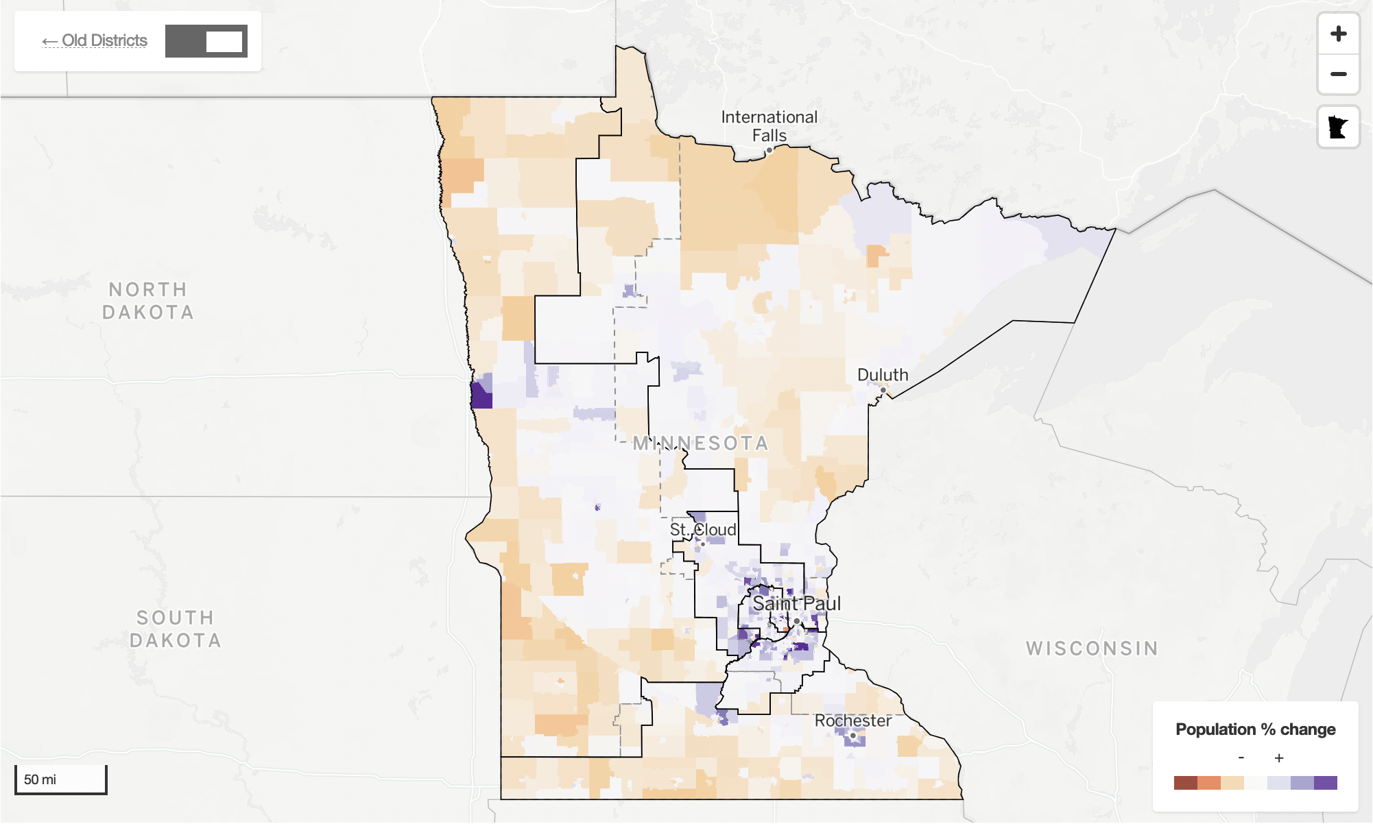 StarTribune: <strong><a href="https://www.startribune.com/six-maps-that-further-explore-minnesotas-redistricting-legislature-congress/600128884/?refresh=true">Six maps that further explore Minnesota's redistricting</a></strong>, February 23