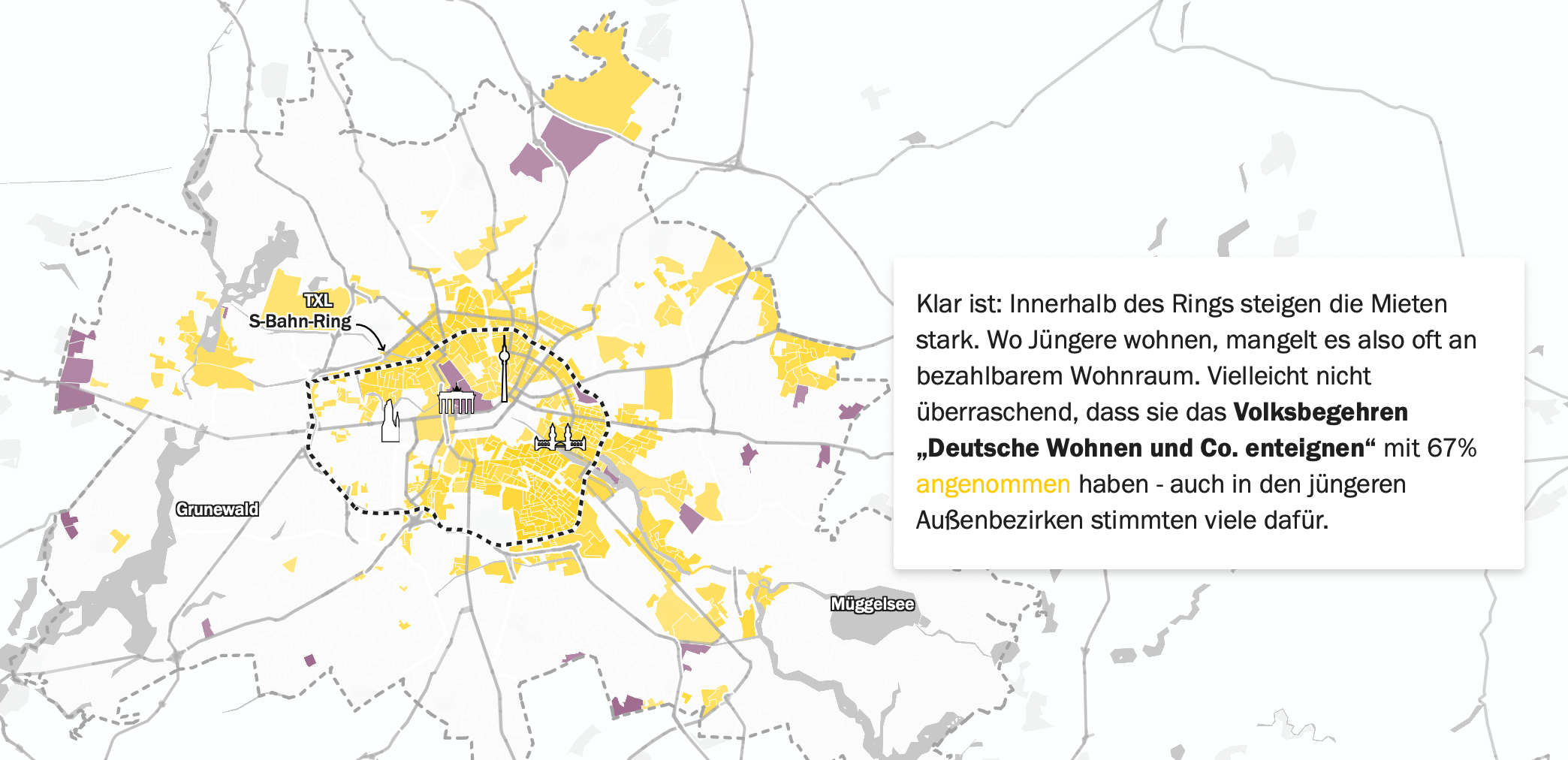 Tagesspiegel: <strong><a href="https://interaktiv.tagesspiegel.de/lab/wahlen-2021-berlin-so-haben-die-berliner-kieze-gewaehlt/">Berlins politische Landschaften: So unterschiedlich wählen arme, alte und religiöse Kieze</a></strong>, October 19