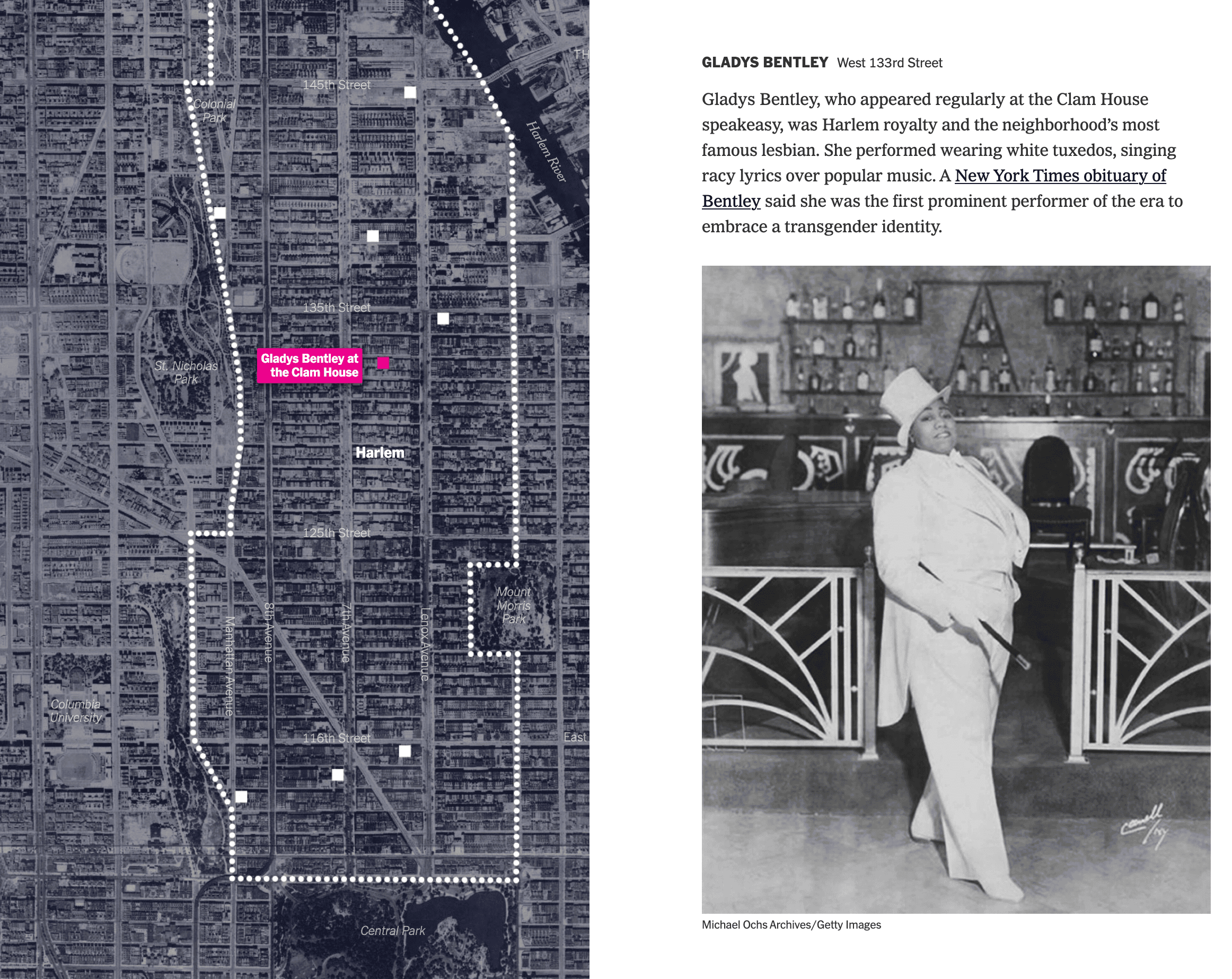The New York Times: <a href="https://www.nytimes.com/spotlight/graphics"><strong>When Harlem Was ‘as Gay as It Was Black’</strong></a>, October 10