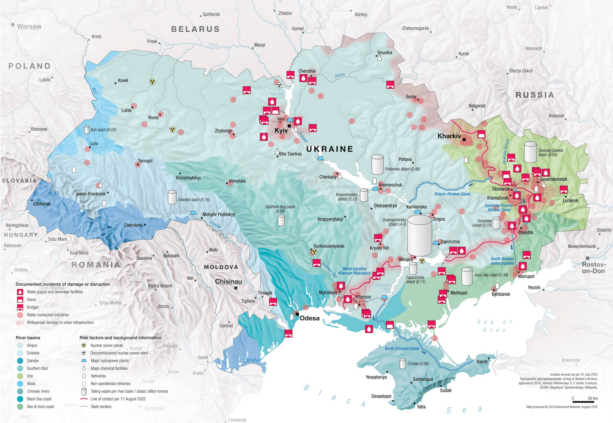 Conflict and Environment Observatory: <strong><a href="https://ceobs.org/ukraine-conflict-environmental-briefing-water/">Ukraine conflict environmental briefing: Water</a></strong>, September 15