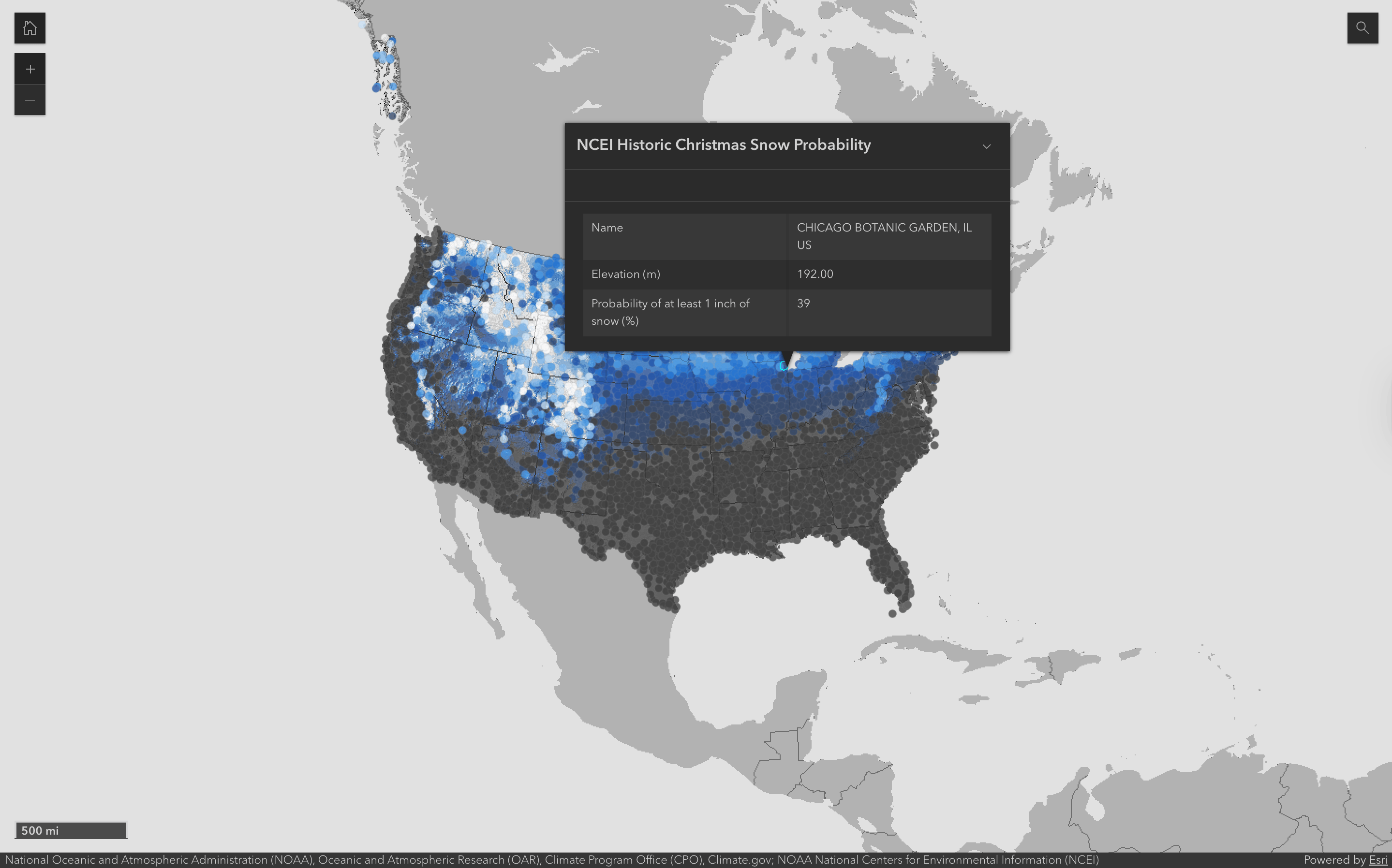 Maps Mania: Who's Dreaming of a White Christmas?, December 4 (<a href="https://googlemapsmania.blogspot.com/2025/12/whos-dreaming-of-white-christmas.html"><strong>Maps Mania</strong></a>, <a href="https://noaa.maps.arcgis.com/apps/instant/sidebar/index.html?appid=b84e9ad7fa6d4c2da15001efc048c809"><strong>map</strong></a>)