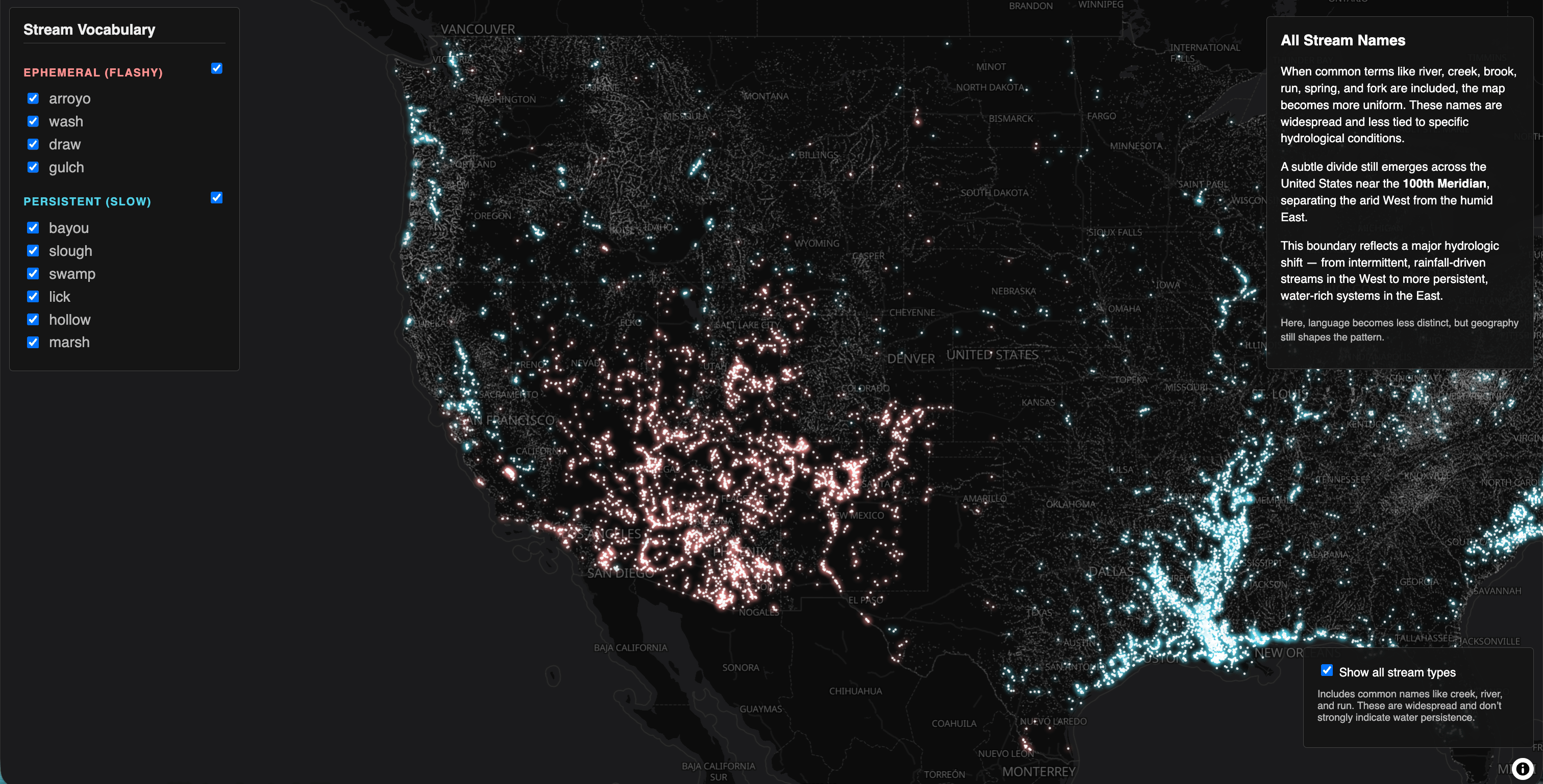 Maps Mania: <a href="https://googlemapsmania.blogspot.com/2026/04/200000-rivers-run-through-it.html"><strong>200,000 Rivers Run Through It</strong></a>, April 5 (<a href="https://mapsmania.github.io/rivers/"><strong>project website</strong></a>)