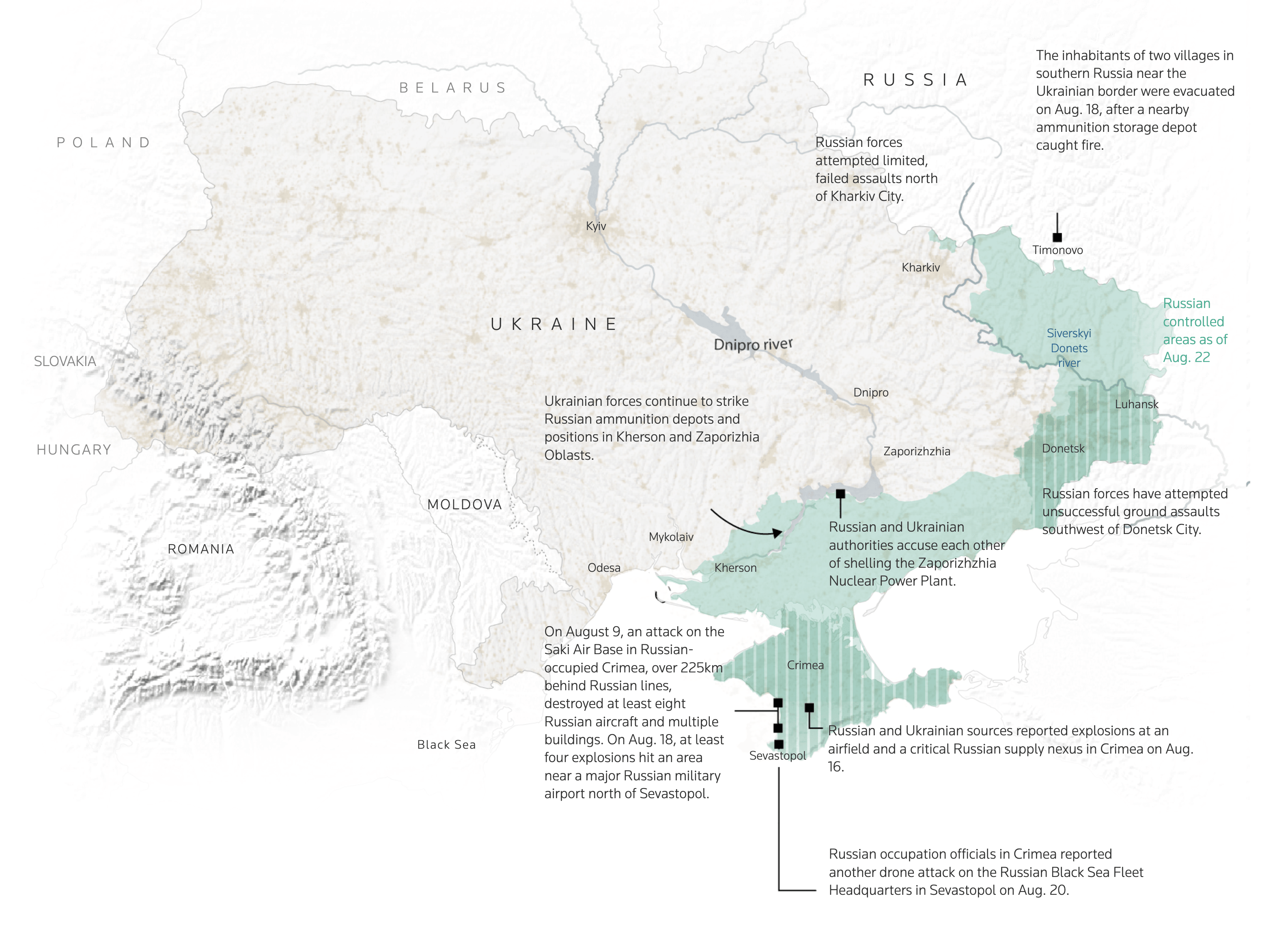 Reuters: <strong><a href="https://graphics.reuters.com/UKRAINE-CRISIS/jnvwenoqdvw/">Six months of the war in Ukraine</a></strong>, August 24