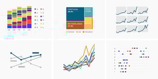10 ways to use fewer colors in your data visualizations