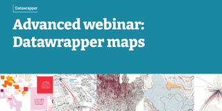Join our webinar to learn more about Datawrapper maps