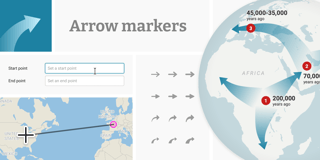 New: Draw arrows in locator maps