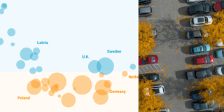 The countries where everyone rides in front