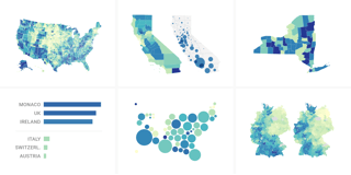 What to consider when creating choropleth maps